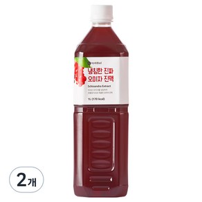 이제부터 냉침한 진짜 오미자 진액, 1L, 2개, 1개입, 1L