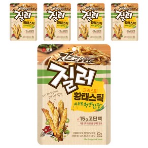 질러 크리스피 황태스틱 스위트청양간장, 25g, 5개