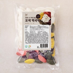 떡찌니 오복 가득담은 오색 떡국떡, 1kg, 1개