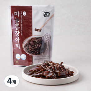 담가 마늘쫑장아찌, 120g, 4개