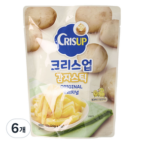 크리스업 감자스틱 오리지널 5p, 100g, 6개