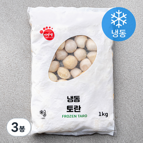 마당발 토란 (냉동), 1kg, 3봉