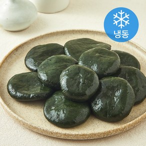 시루조아 우리쌀 쑥향 가득 쑥개떡 (냉동), 500g, 1개