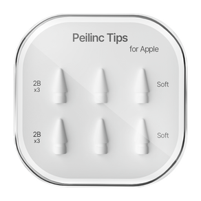 Peilinc 애플펜슬 1 / 2 / 3 세대 호환 펜촉 2B 6p