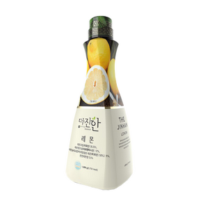 웰파인 더진한 레몬 농축액, 1.5L, 1개