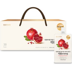 천호엔케어 정성담은 석류즙 프리미엄 30p, 100ml, 30개