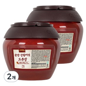 더해담 순창 상황버섯 고추장, 2kg, 2개