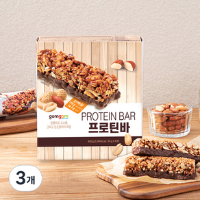 곰곰 프로틴바, 400g, 3개