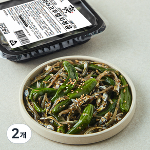 강남밥상 꽈리고추 멸치볶음, 100g, 2개