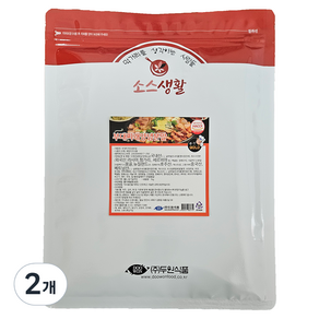 두원식품 부대찌개양념 분말, 1kg, 2개