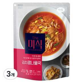 더미식 김치콩나물국, 350g, 3개