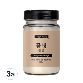 신선약초 곰탕 분말, 130g, 3개