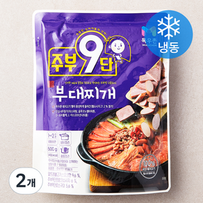 주부구단 부대찌개 (냉동), 500g, 2개