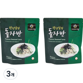 삼원 광천 돌자반 2p, 50g, 6개