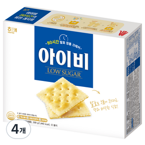 해태제과 아이비, 309g, 4개