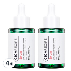 뷰스타 시카레시피 세럼, 4개, 30ml