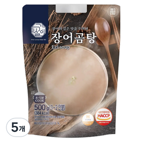 설국장어곰탕, 500g, 5개