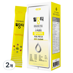 닥터스원 힐링티 스파클링 멀티비타 파워 액티브 ZERO SUGAR 10p