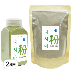 산해랑 다시마 분말 100g + 리필 230g 세트