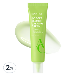 듀이트리 AC 딥 흔적 진정 크림, 60ml, 2개