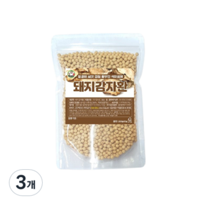 백장생 돼지감자환, 3개, 300g