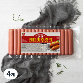 동원 켄터키후랑크 소시지, 1kg, 4개