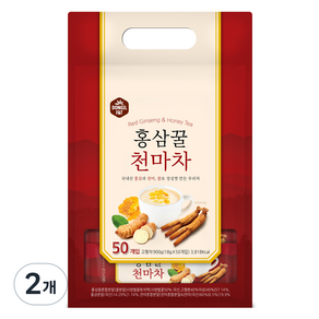 동일 홍삼꿀 천마차, 18g, 2개, 50개입