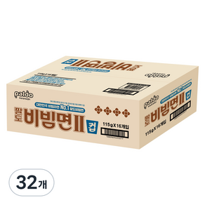 팔도비빔면 컵 2 115g, 32개