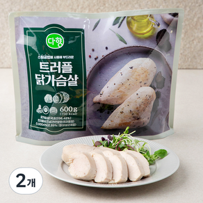 다향오리 트러플 닭가슴살, 600g, 2개