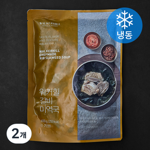 워커힐호텔 갈비 미역국 (냉동), 600g, 2개