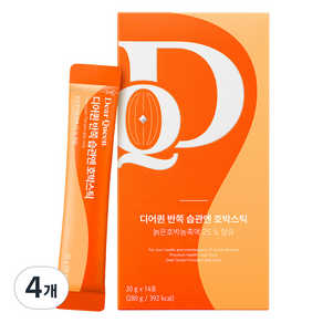 DeaQueen 반쪽 습관엔 호박스틱 14p, 280g, 4개