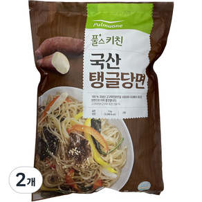 풀무원 풀스키친 탱글당면, 1kg, 2개