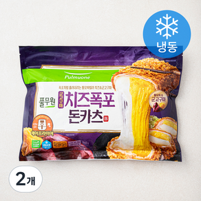 풀무원 군고구마 치즈폭포 돈카츠 (냉동), 560g, 2개