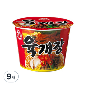 오뚜기 육개장 컵라면 110g