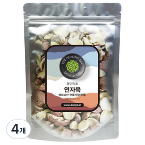 동이약초 연자육 연꽃씨앗, 250g, 4개