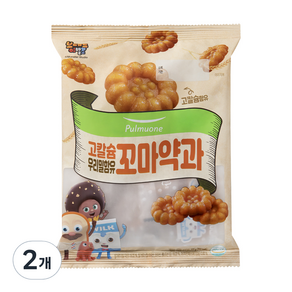 풀무원 우리밀함유 고칼슘 꼬마약과 200g, 2개, 밀