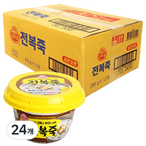 오뚜기 전복죽, 285g, 24개