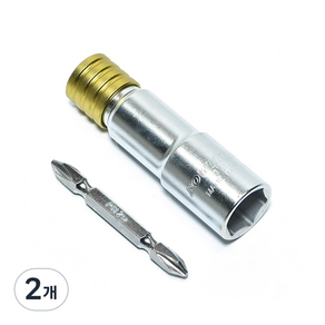 파워라인 롱비트복스 육각 퀵체인지 소켓 분리형 17mm PL118-17, 2개