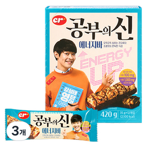 씨알로 공부의신 에너지바 12p, 3개, 420g