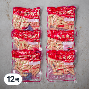 오분떡볶이 달인 밀 떡볶이떡, 320g, 12팩