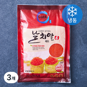 날치알 레드 (냉동), 3개, 800g