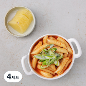 오분떡볶이 + 단무지 4인분 세트 달콤순맛, 4세트