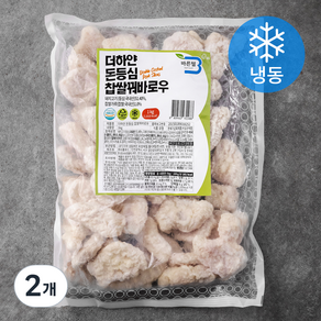 바른웰 더하얀 돈등심 찹쌀꿔바로우 (냉동), 1kg, 2개