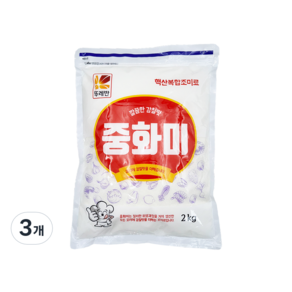 뚜레반 중화미, 2kg, 3개