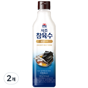 사조 참육수 멸치다시마