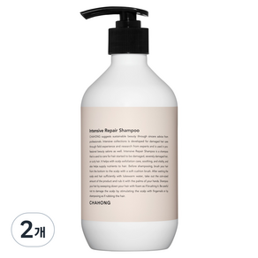 차홍 인텐시브 리페어 샴푸, 500ml, 2개