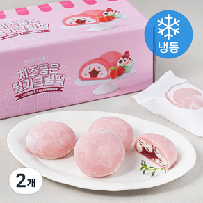 미지엄 치즈품은 딸기 크림떡 (냉동), 540g, 2개