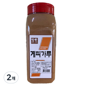 초야식품 계피가루, 400g, 2개