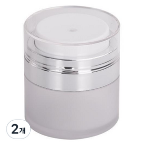 부드러운 진공 펌핑 크림 공병 30ml, 2개