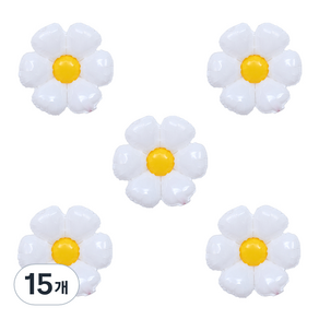 데이지 풍선 소, 혼합색상, 15개